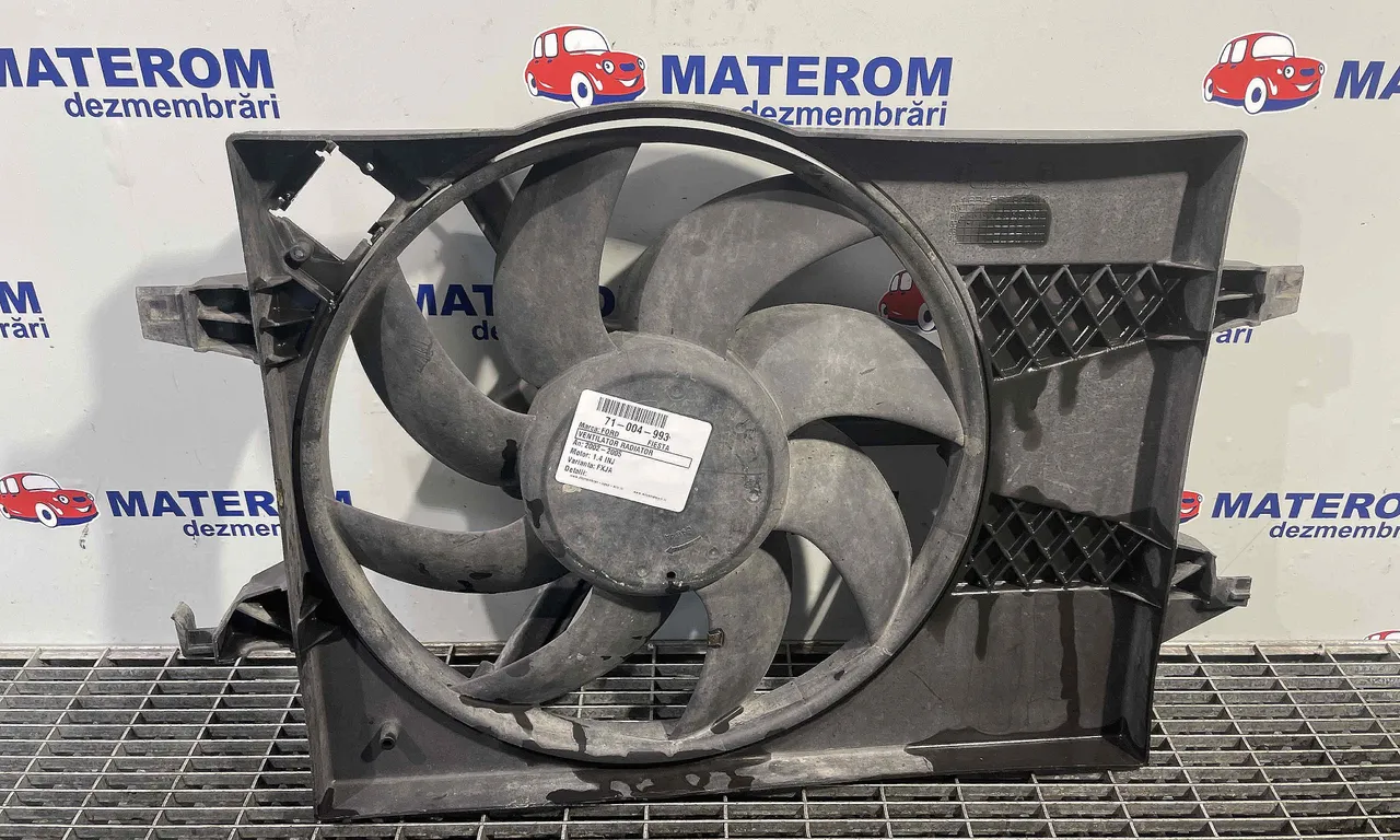 VENTILATOR RADIATOR FORD FIESTA 2000-2014