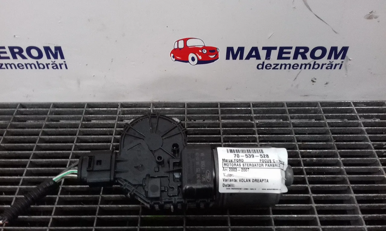 MOTORAS STERGATOR PARBRIZ FORD FOCUS C-MAX 2003-2007