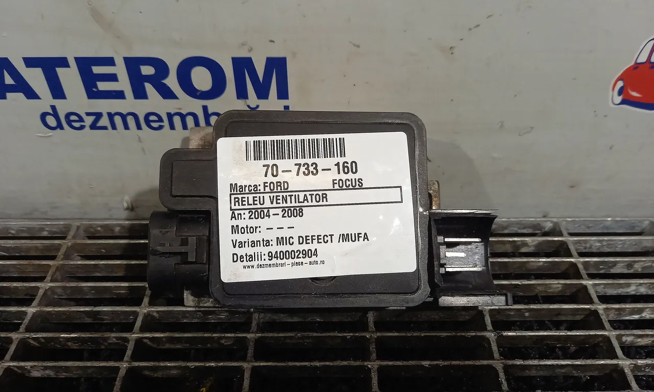 RELEU VENTILATOR FORD FOCUS II 2004-2013