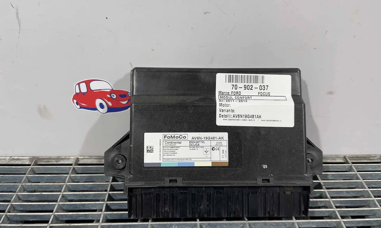MODUL CONFORT FORD FOCUS III 2010-2020