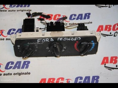 Panou comanda AC FORD MONDEO II 1996-2000 oe 93BW18D451A, vedere frontata