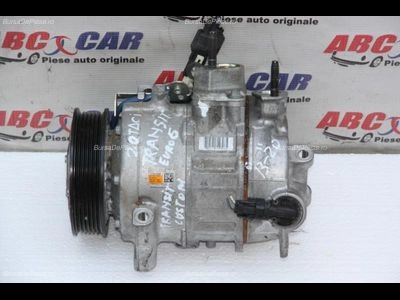 Compresor clima FORD TRANSIT CUSTOM V362 2012-2026 oe GK21-19D629-AE, vedere frontata