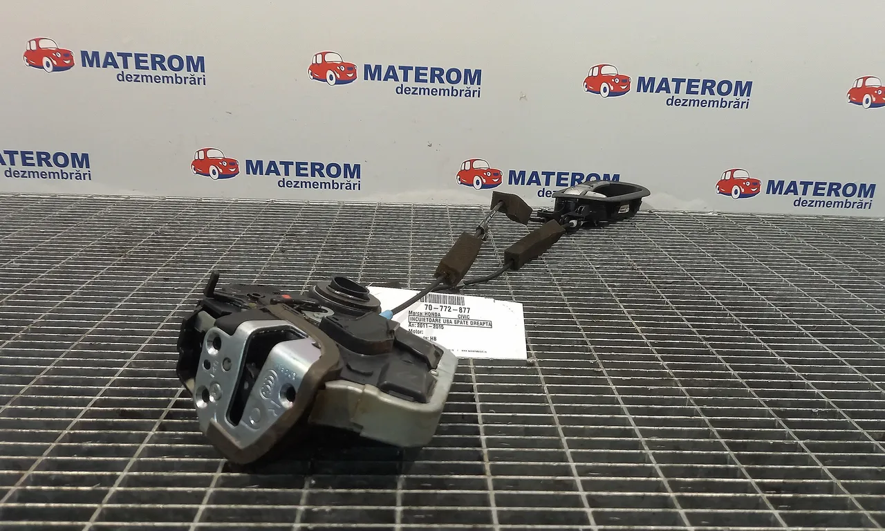 INCUIETOARE USA SPATE DREAPTA HONDA CIVIC IX 2011-2016
