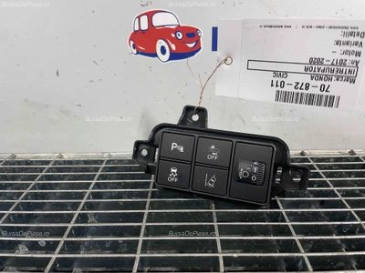 INTRERUPATOR REGLAJ FARURI HONDA CIVIC X 1.0 2016-2020 oe 35820TGGG01, vedere frontata