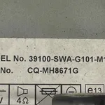 RADIO CD HONDA CR-V III 2.2i CTDi 2006-2012 oe-CQMH8671G, vedere laterala