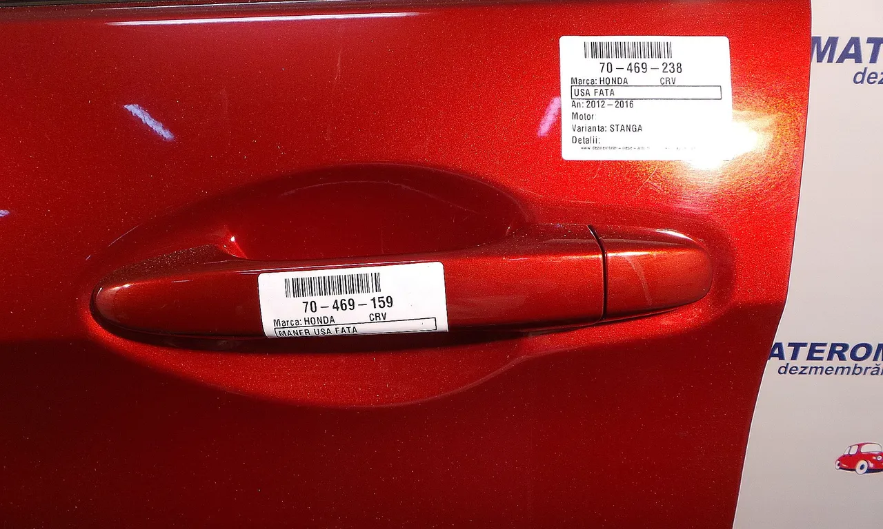 MANER USA FATA STANGA HONDA CR-V IV 2012-2016