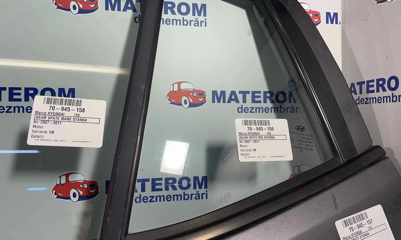 GEAM SPATE MIC STANGA HYUNDAI i10 I 2007-2018