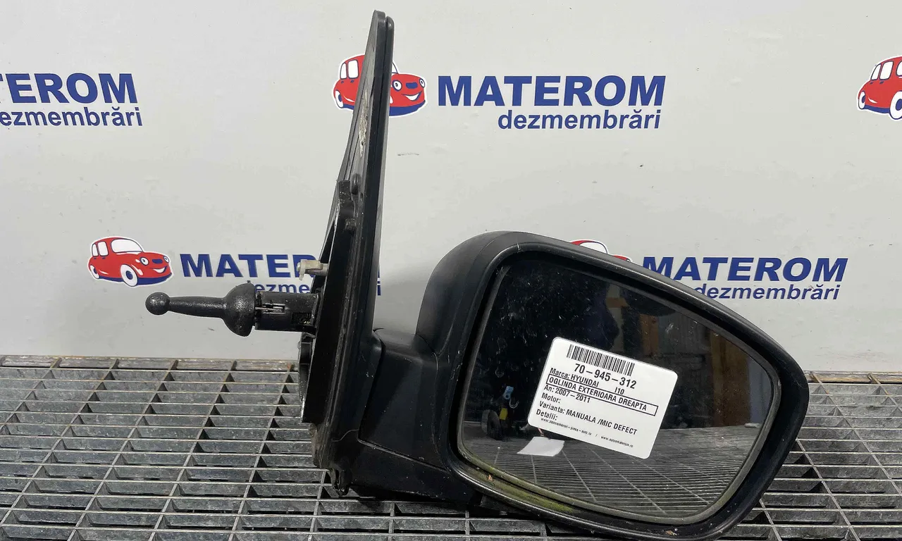 OGLINDA EXTERIOARA DREAPTA HYUNDAI i10 I 2007-2018
