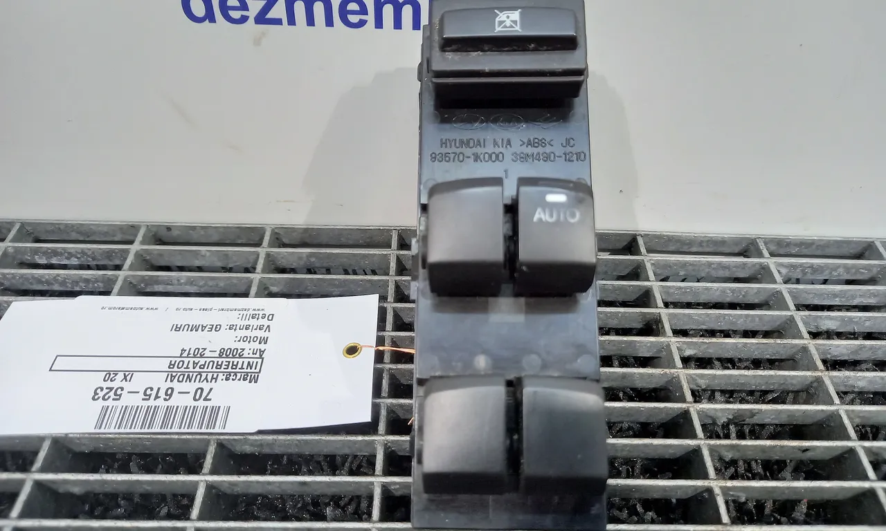 INTRERUPATOR GEAMURI HYUNDAI ix20 2010-2019