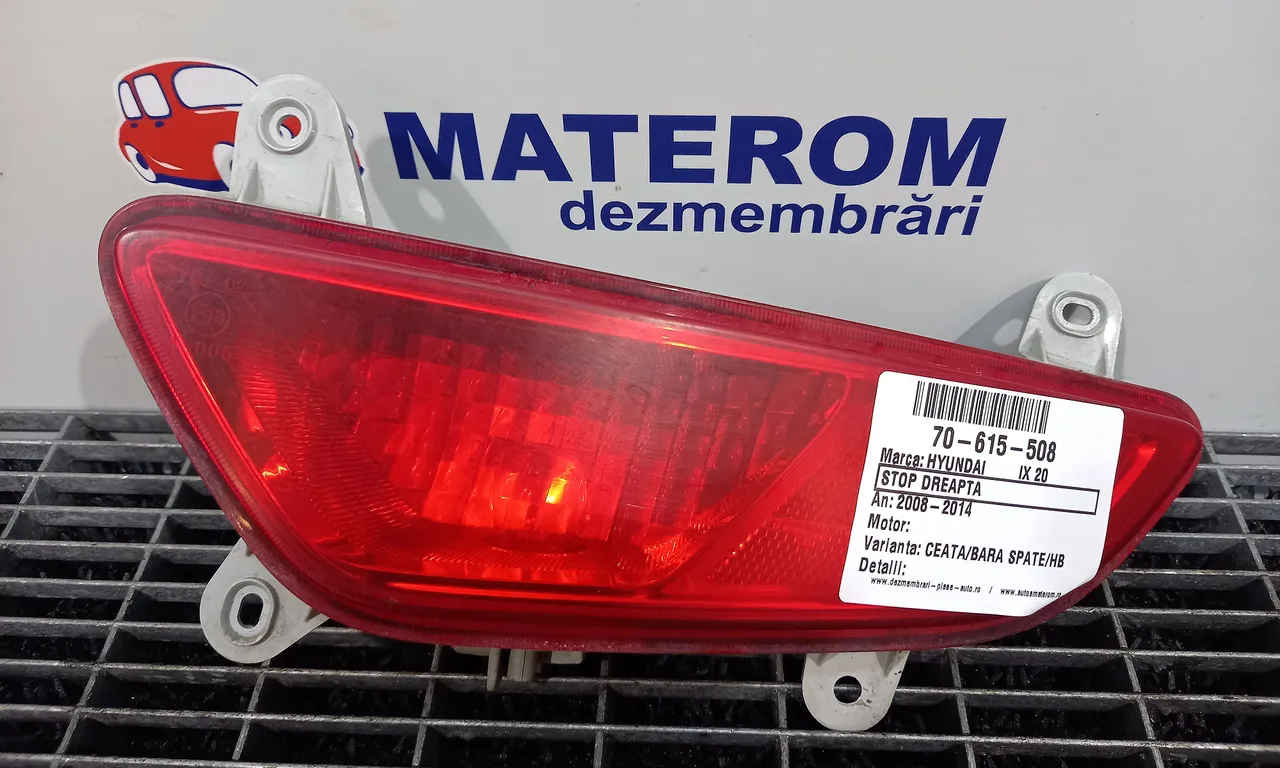 STOP DREAPTA HYUNDAI ix20 2010-2019