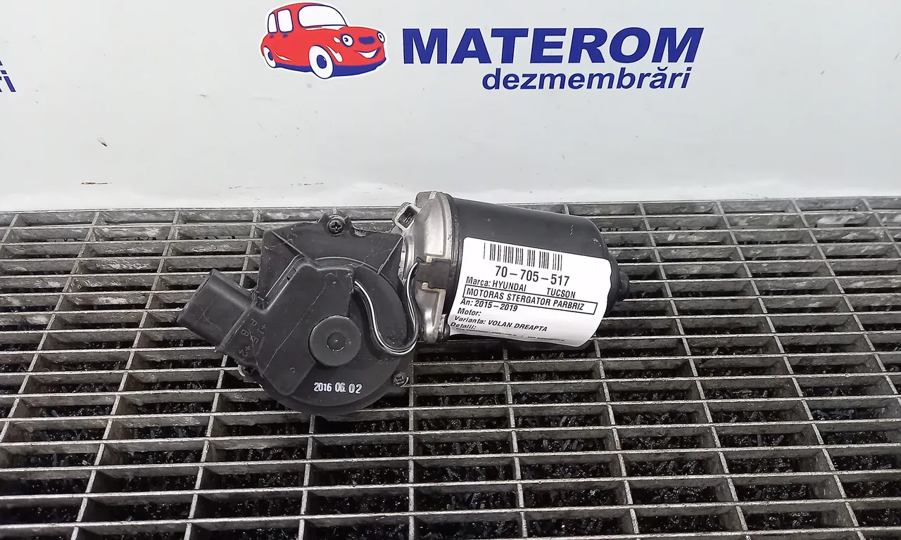 MOTORAS STERGATOR PARBRIZ HYUNDAI TUCSON 2015-2023