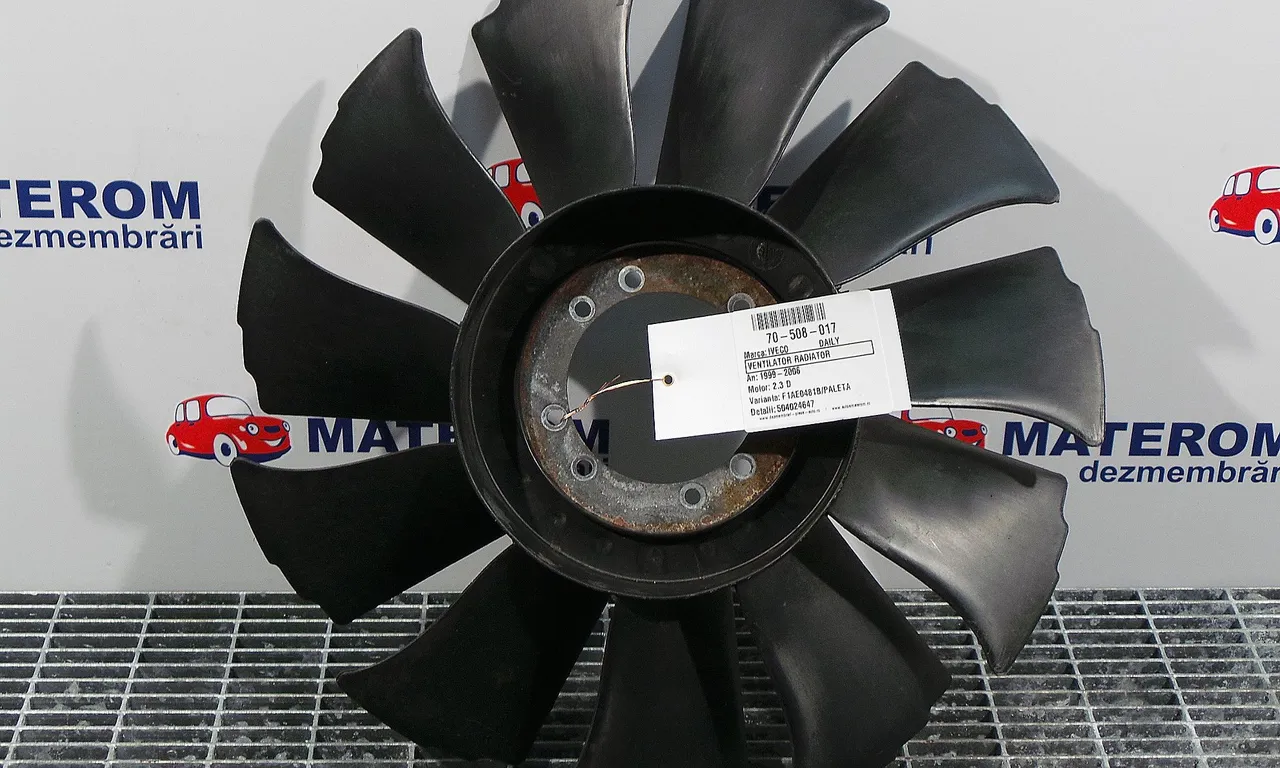 VENTILATOR RADIATOR IVECO DAILY III bus 1999-2006