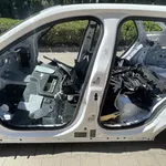 STALP MIJLOC STANGA JAGUAR F-PACE 2.0 TD4 2015-2020 oe-T4A30876, vedere frontata