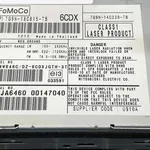 RADIO CD JAGUAR XF I 3.0 D 2008-2015 oe-7G9N18C815TB, vedere laterala