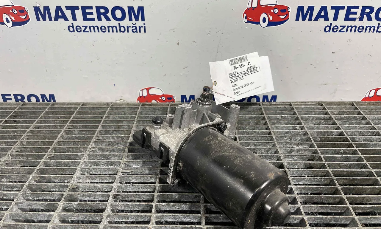 MOTORAS STERGATOR PARBRIZ KIA SPORTAGE III 2009-2017