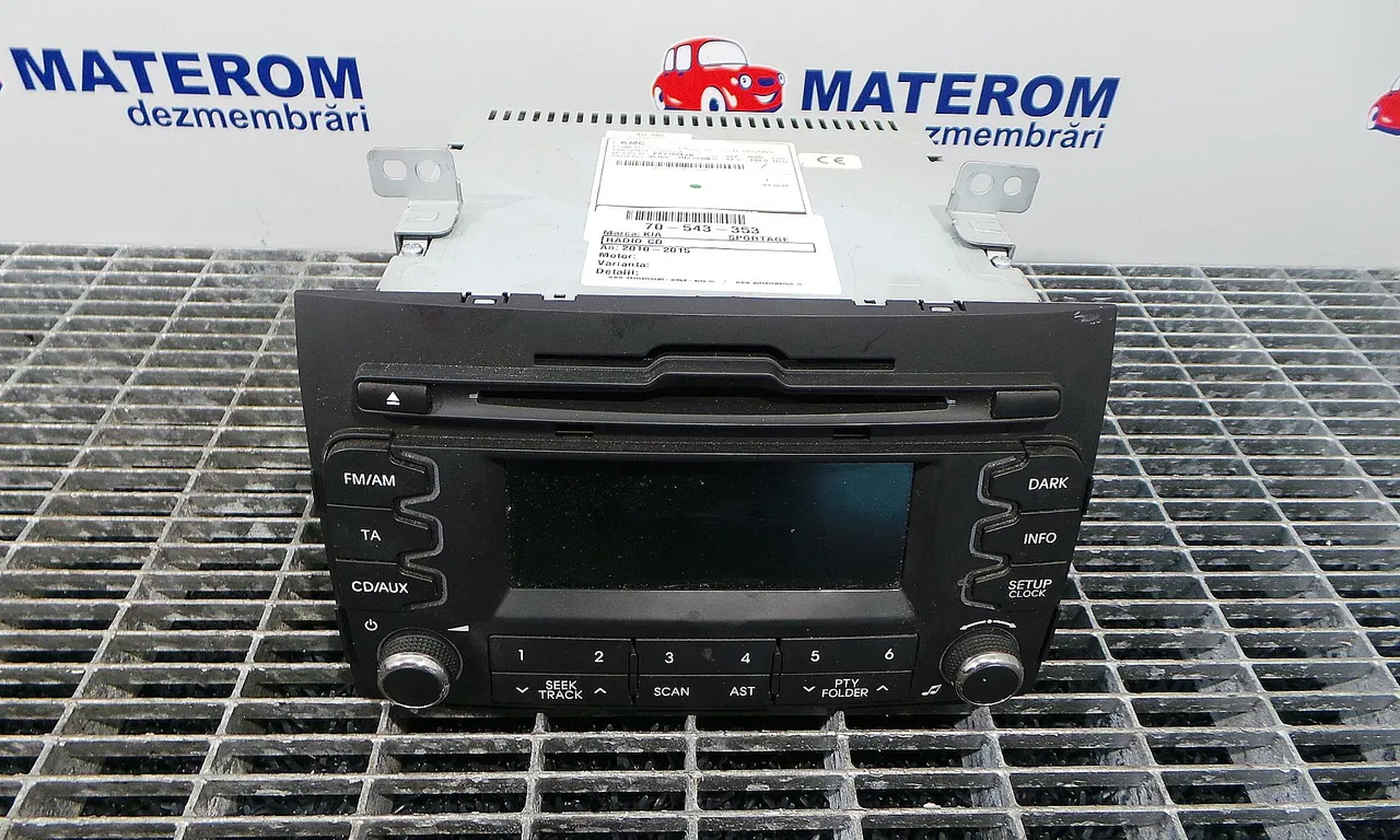 RADIO CD KIA SPORTAGE III 2009-2017