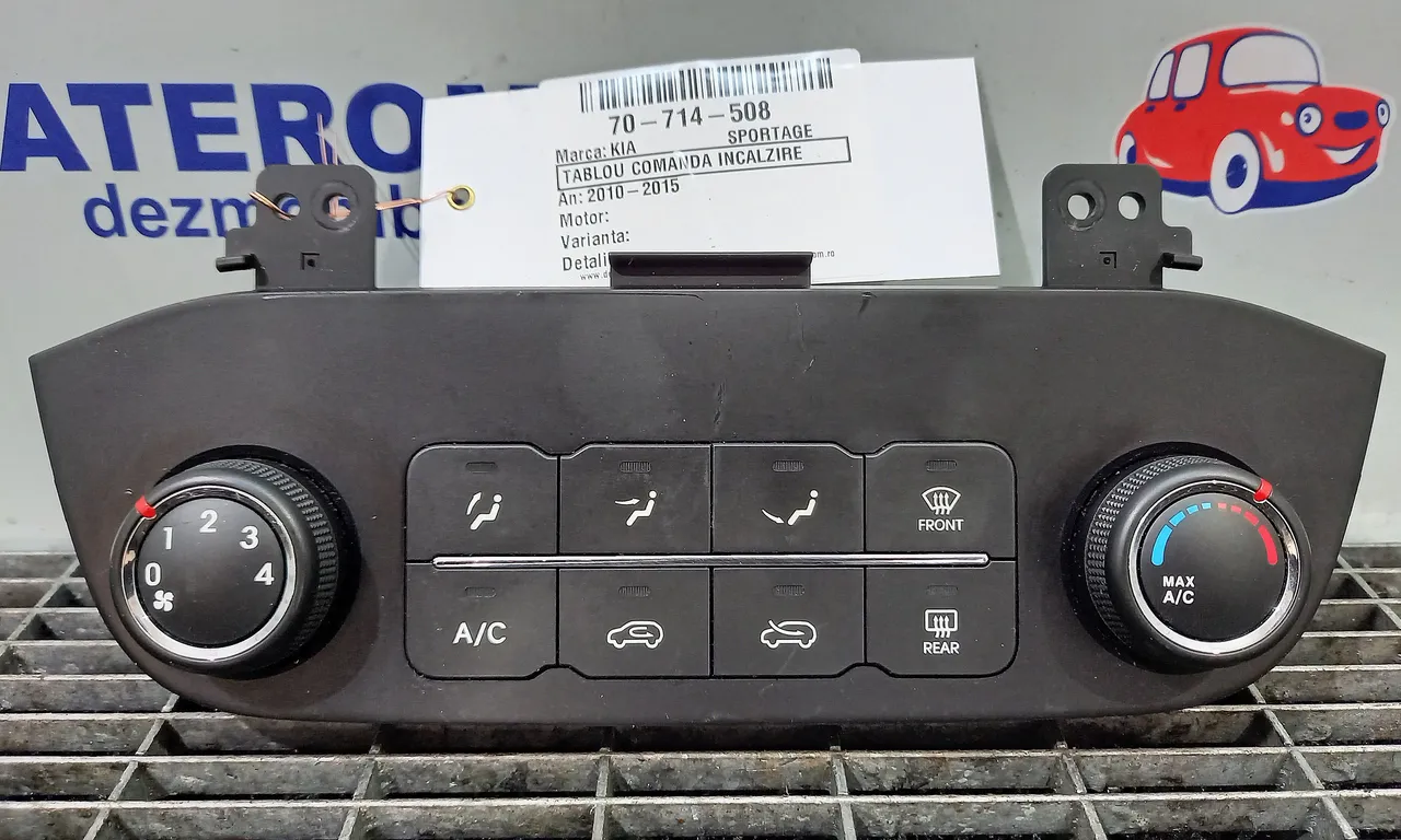 TABLOU COMANDA INCALZIRE KIA SPORTAGE III 2009-2017