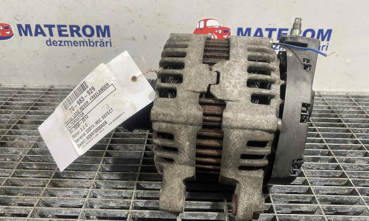 ALTERNATOR LAND ROVER FREELANDER 2 VAN 2006-2014