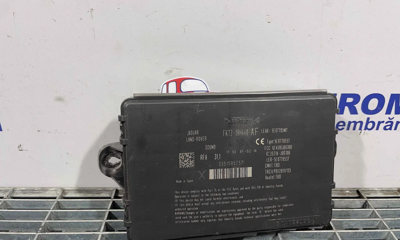 MODUL CONFORT LAND ROVER RANGE ROVER EVOQUE 2011-2019