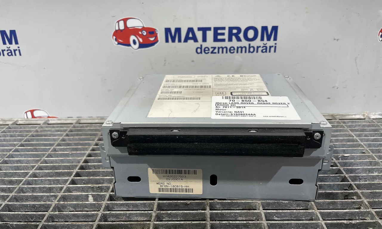 RADIO CD LAND ROVER RANGE ROVER EVOQUE 2011-2019