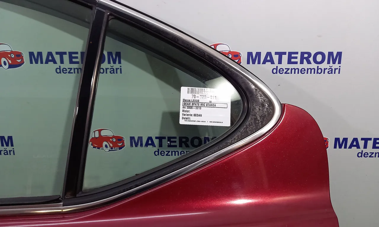 GEAM SPATE MIC STANGA LEXUS IS II 2005-2013