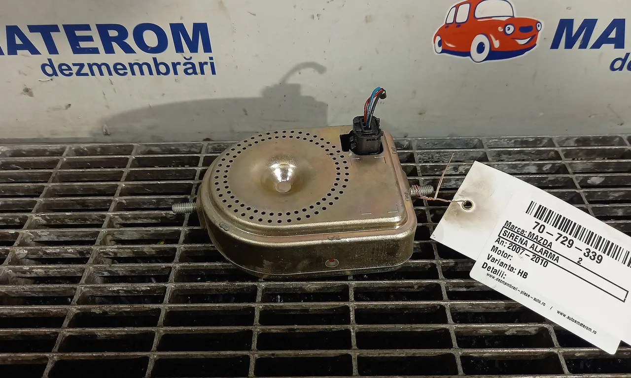 SIRENA ALARMA MAZDA 2 2007-2015