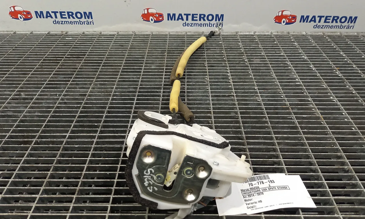 INCUIETOARE USA SPATE STANGA MAZDA 2 2014-2019