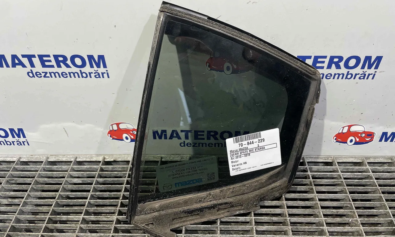 GEAM SPATE MIC STANGA MAZDA 3 2013-2019
