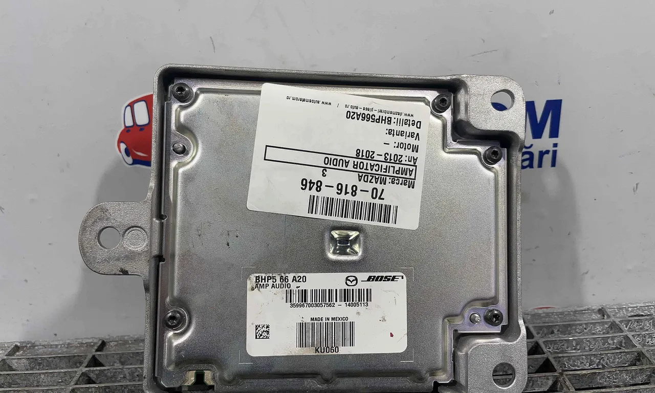 AMPLIFICATOR AUDIO MAZDA 3 2013-2019