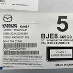 MAGAZIE CD MAZDA 3 2.2 D 2013-2019 oe-BJE8669G0, vedere laterala
