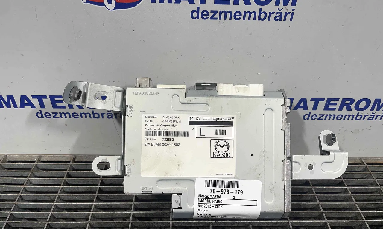 MODUL RADIO MAZDA 3 2013-2019