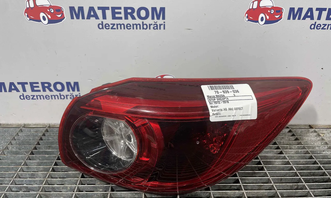 STOP DREAPTA MAZDA 3 2013-2019