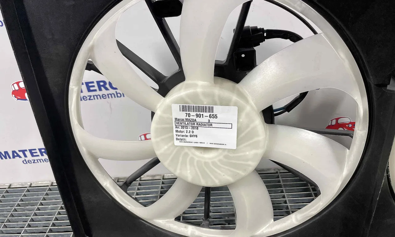 VENTILATOR RADIATOR MAZDA 3 2013-2019