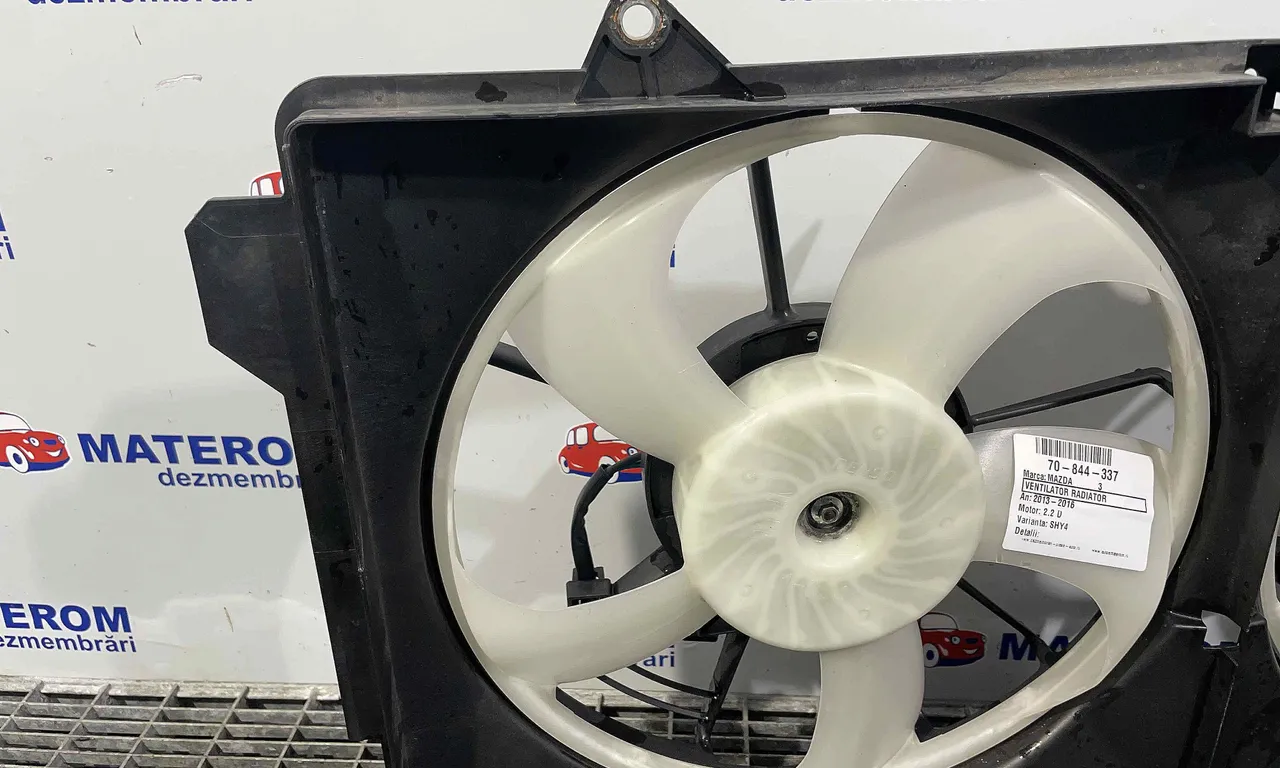 VENTILATOR RADIATOR MAZDA 3 2013-2019