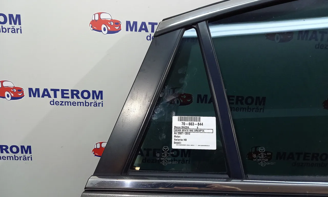 GEAM SPATE MIC DREAPTA MAZDA 6 2007-2013