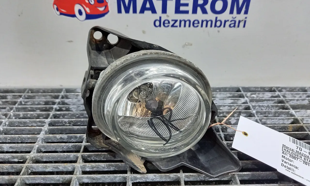 HALOGEN STANGA MAZDA 6 2007-2013