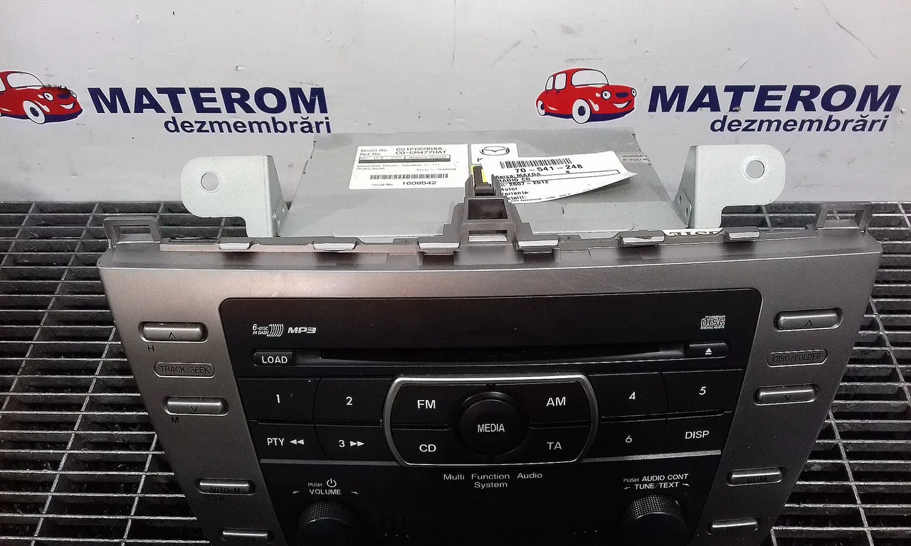 RADIO CD MAZDA 6 2007-2013