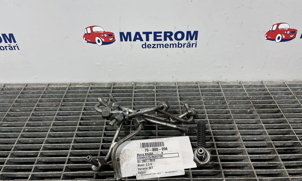 CONDUCTA INJECTOR MAZDA 6 2007-2013