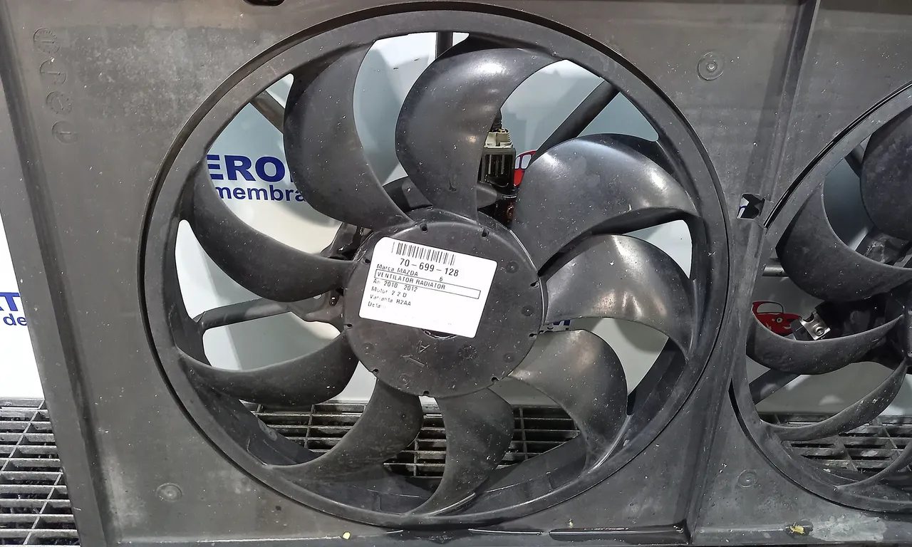 VENTILATOR RADIATOR MAZDA 6 2007-2013