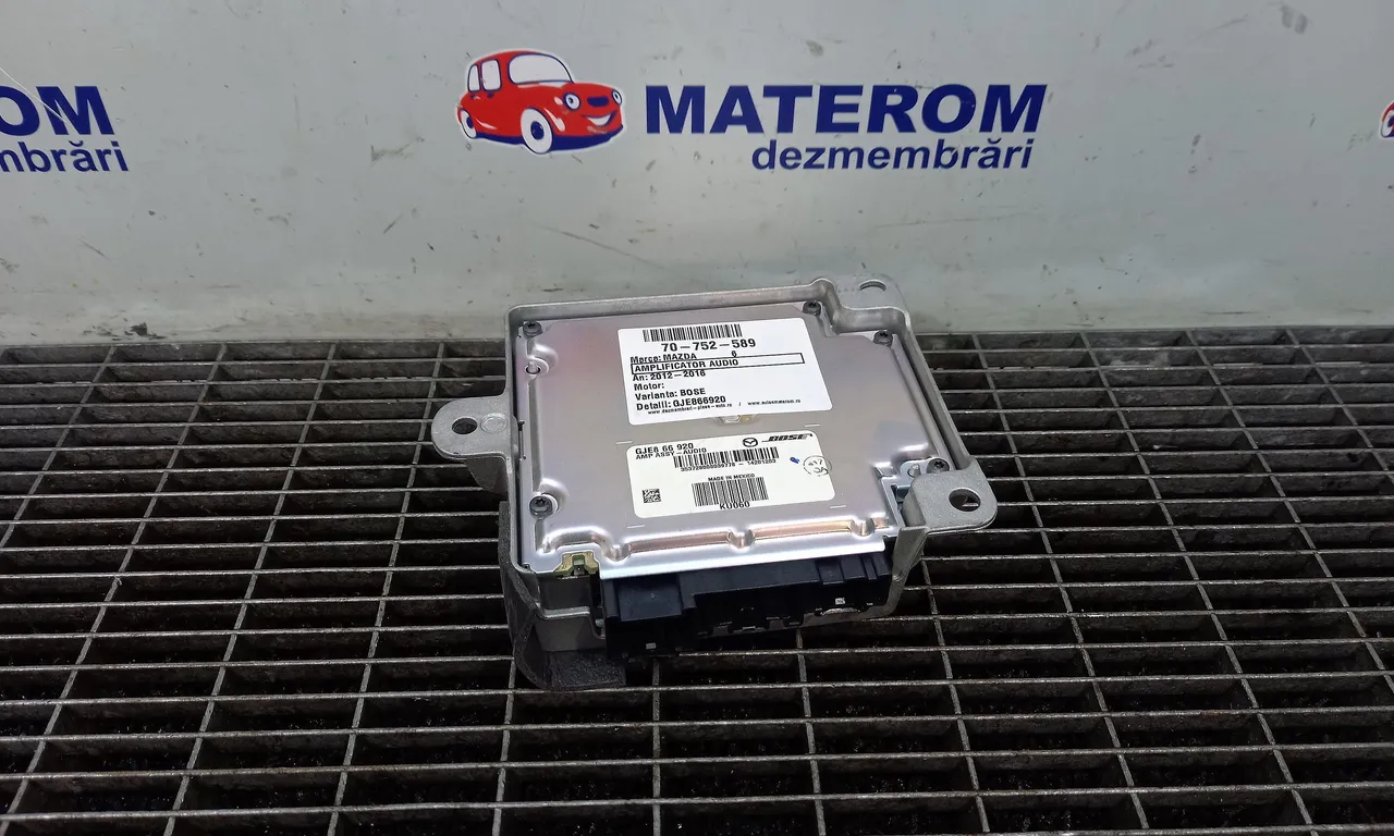 AMPLIFICATOR AUDIO MAZDA 6 2012-2016