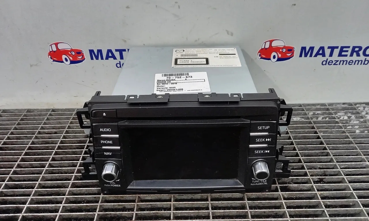 RADIO CD MAZDA 6 2012-2016