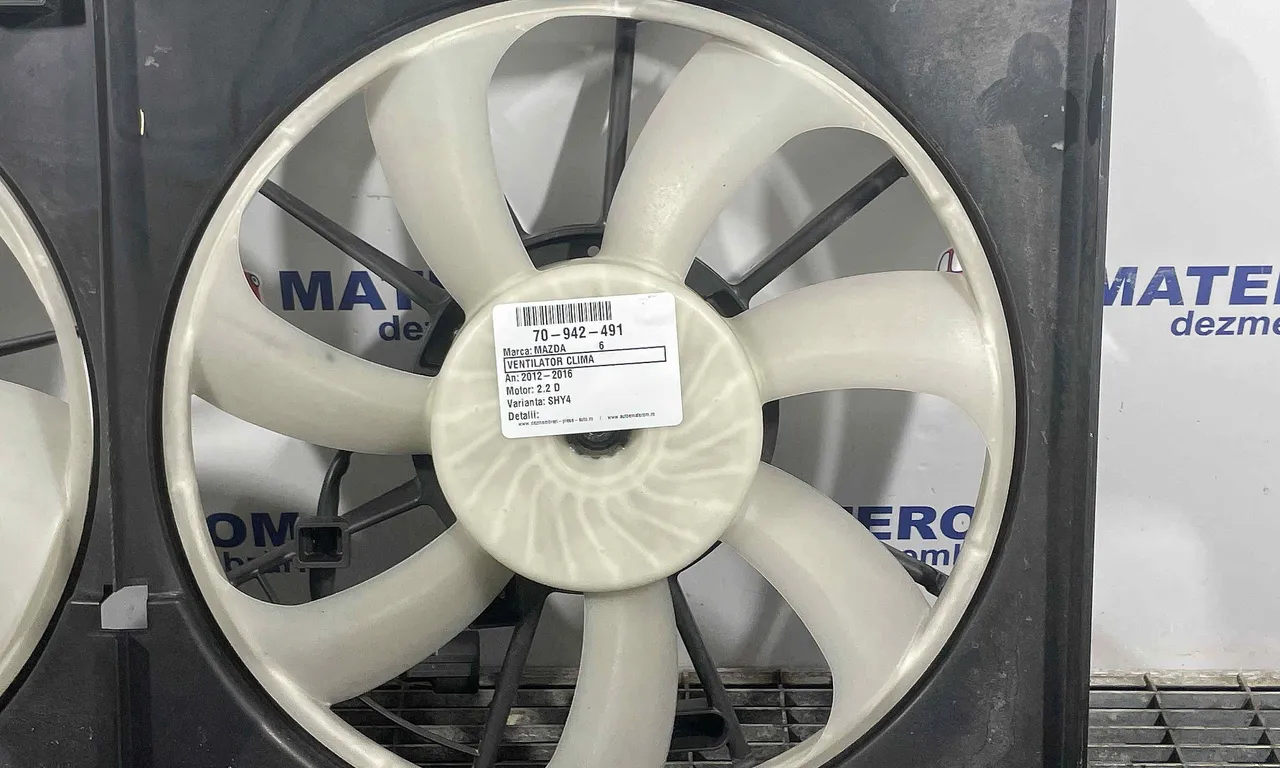 VENTILATOR CLIMA MAZDA 6 2012-2016