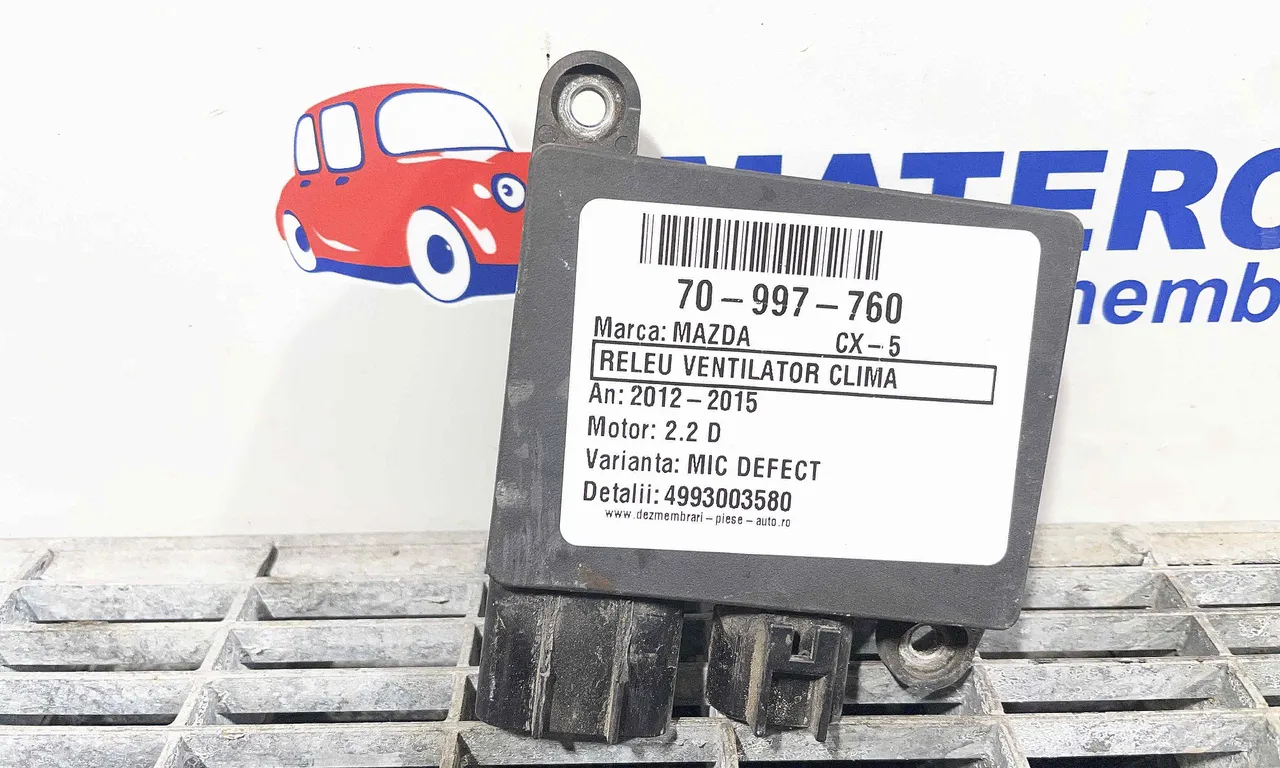 RELEU VENTILATOR CLIMA MAZDA CX-5 2011-2017