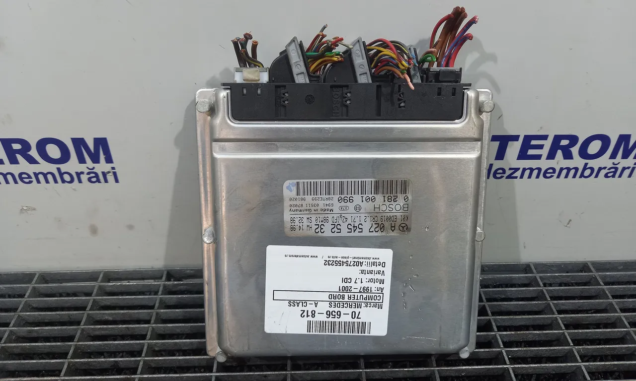 CALCULATOR MOTOR MERCEDES A-CLASS 1997-2005