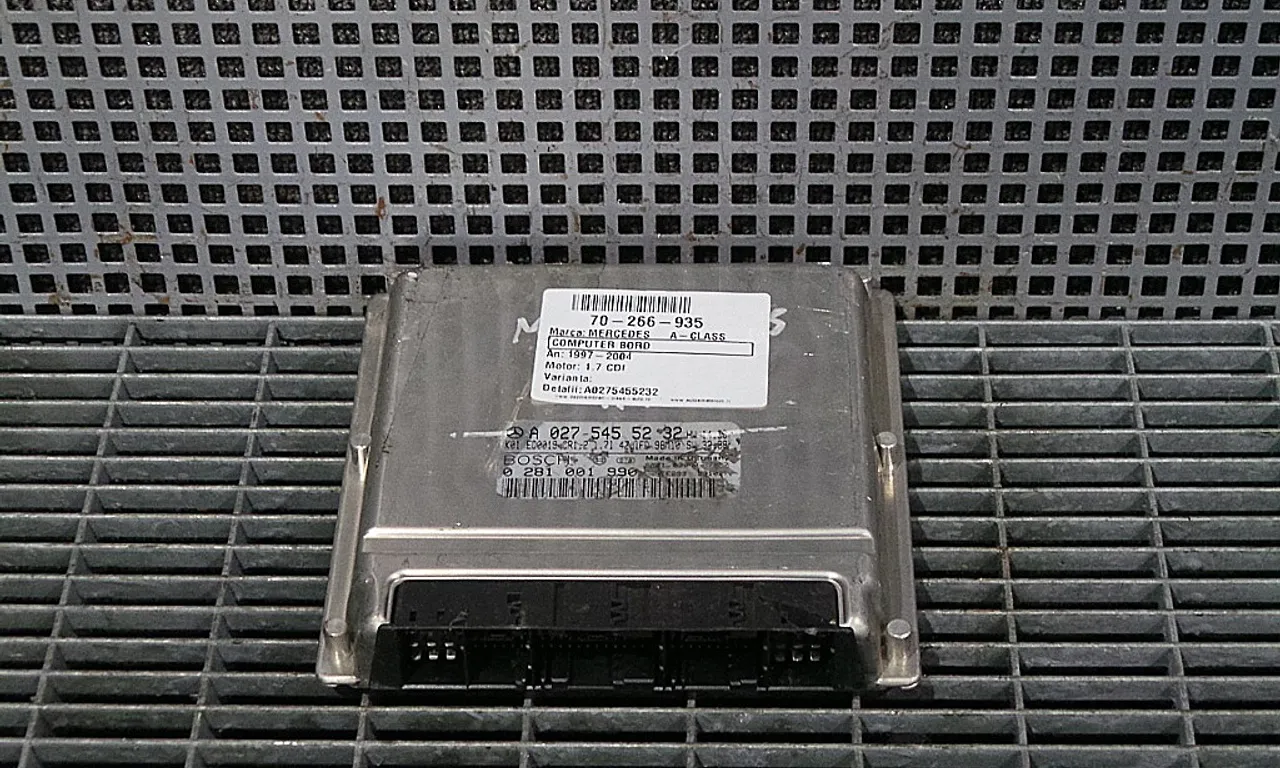 CALCULATOR MOTOR MERCEDES A-CLASS 1997-2005