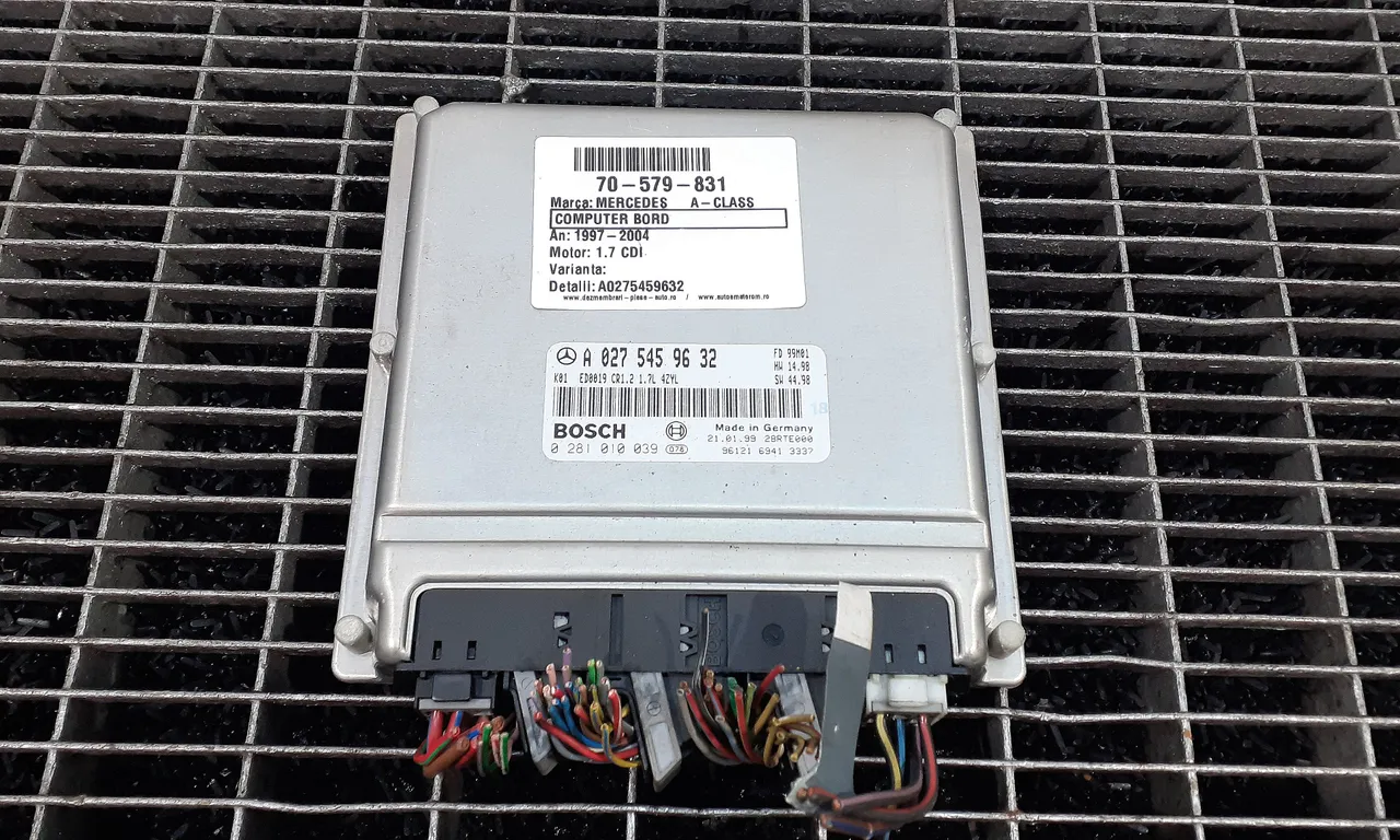 CALCULATOR MOTOR MERCEDES A-CLASS 1997-2005