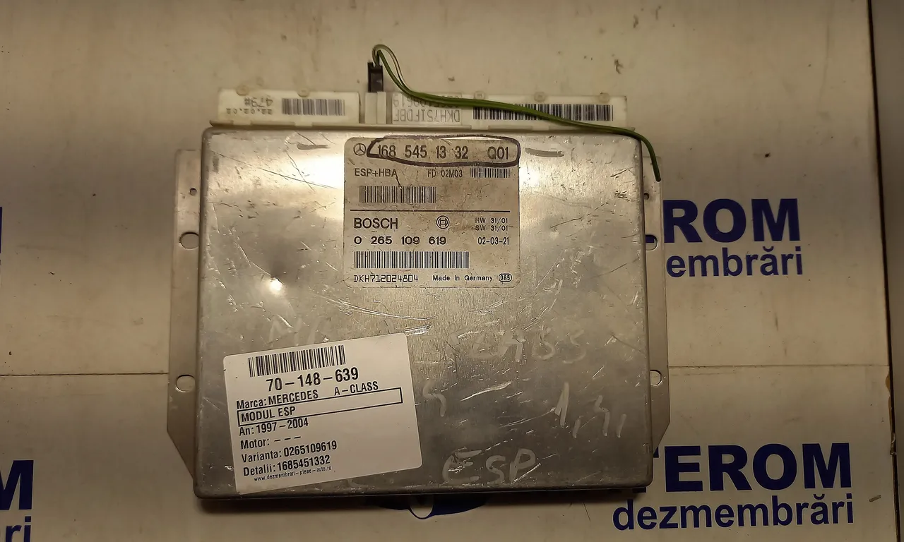 MODUL ESP MERCEDES A-CLASS 1997-2005