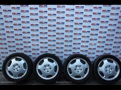 Set jante aliaj R15 MERCEDES A-CLASS 1997-2005 oe A1684010202, vedere frontata