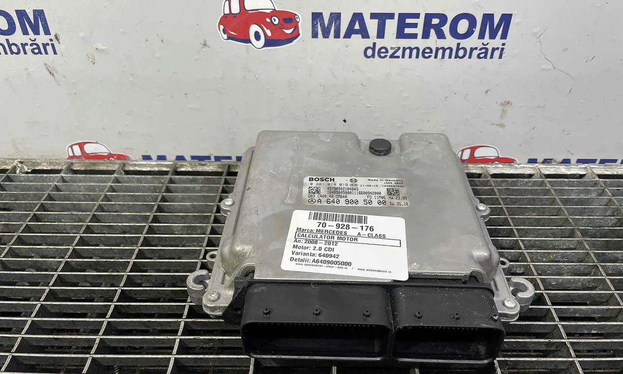 CALCULATOR MOTOR MERCEDES A-CLASS 2004-2012