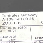 MODUL GATEWAY MERCEDES A-CLASS A 180 CDI (169.007, 169.307) 2004-2012 oe-A1695403945, vedere laterala